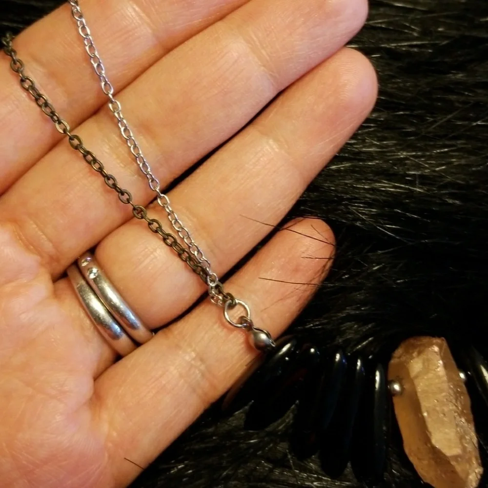 EYE CANDY L.A. // edgy boho chic crystal necklace - Picture 6 of 8